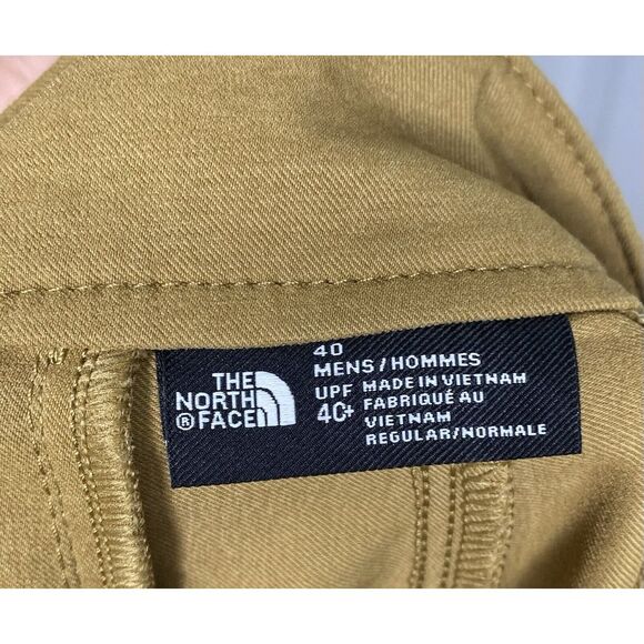 The North Face Mens Solo Pants Utility Brown Nylon Stretch‎ Size 40 UPF 40+ - Picture 7 of 8